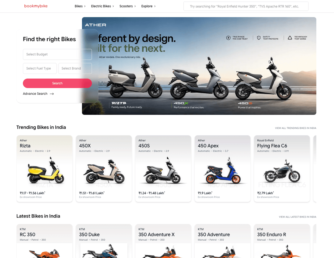 Book My Bike